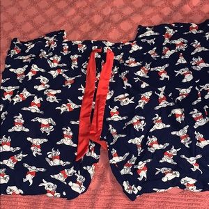 Disney Thumper Pajama Set in size small